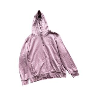 HM Club de Demain Embroidered Hoodie Mauve Purple Regular Fit Pullover Large